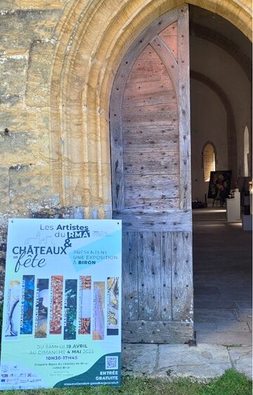 Retour sur l’exposition « Châteaux en fête » à Biron